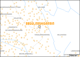 map of Abdul Rashid Arāīn