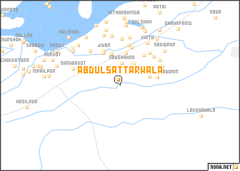 map of Abdul Sattārwāla