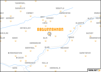 map of Abdurrahman