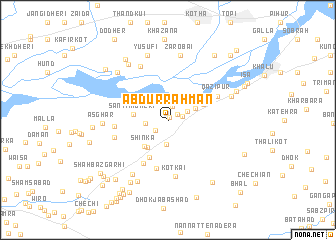 map of Abdur Rahmān