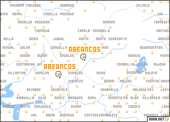 map of Abeancos