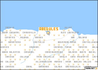 map of Abedules