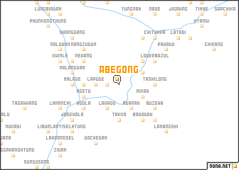 map of Abegong