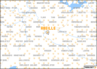 map of Abeille