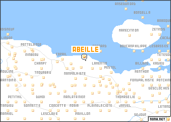 map of Abeille