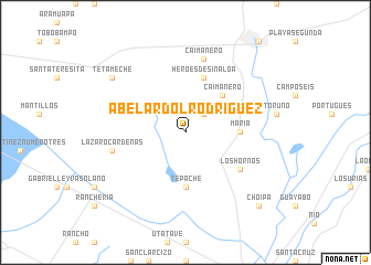 map of Abelardo L. Rodriguez