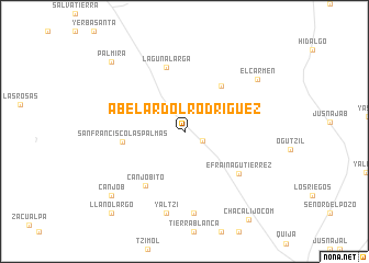 map of Abelardo L. Rodríguez