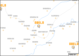 map of Abéla