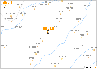 map of Abéla