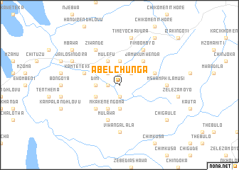 map of Abel Chunga