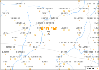 map of Abeledo