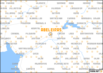 map of Abeleiras