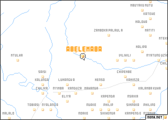 map of Abele Maba