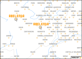 map of Abelenda