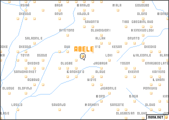 map of Abele