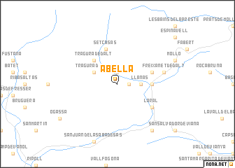 map of Abella