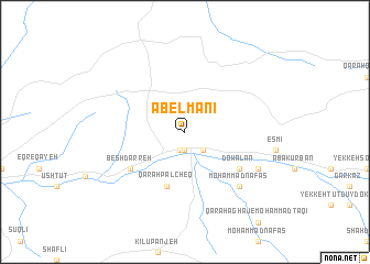 map of Abelmānī