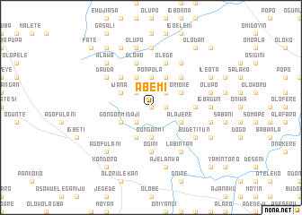 map of Abemi
