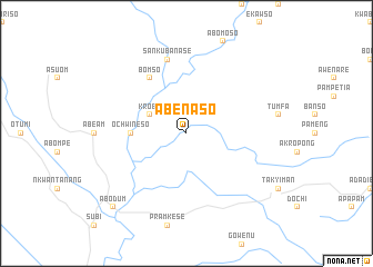 map of Abenaso