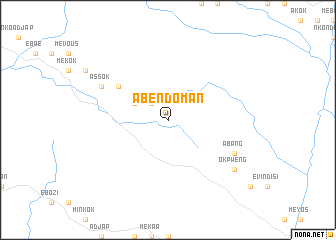 map of Abendoman