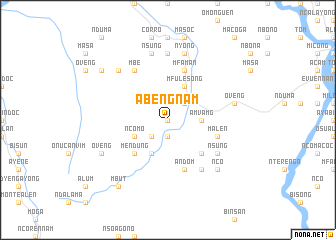 map of Abeng-Nam