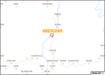 map of Abengnam