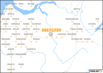 map of Abengnam