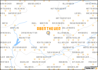 map of Abentheuer