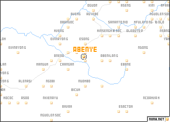 map of Abenye