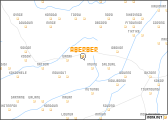 map of Abèrbèr