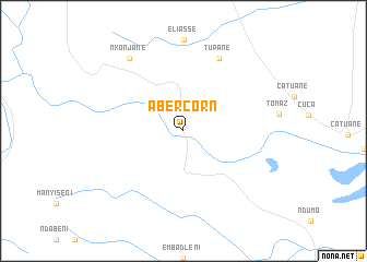 map of Abercorn