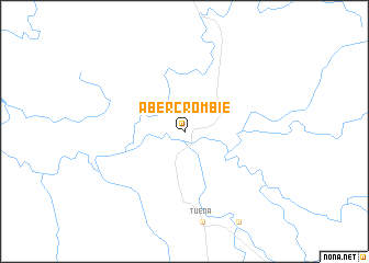 map of Abercrombie