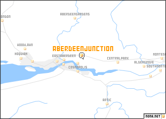 map of Aberdeen Junction