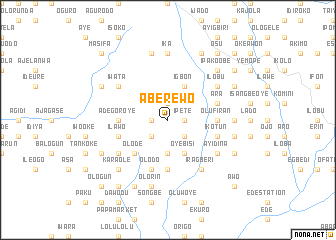 map of Aberewo