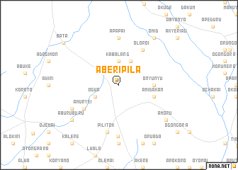 map of Aberipila