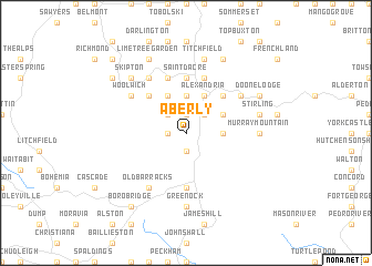 map of Aberly