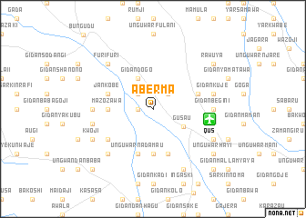 map of Aberma