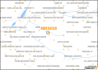 map of Abesedo