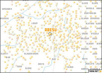 map of Abesu