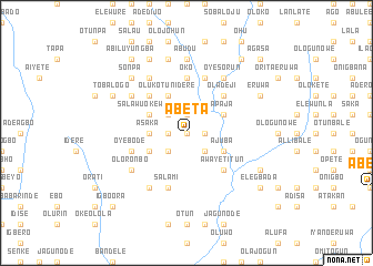 map of Abeta