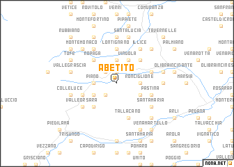 map of Abetito