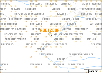 map of Abetzdorf