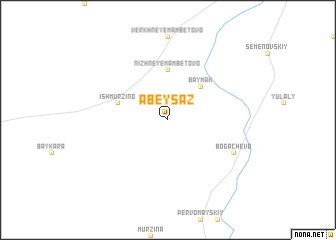 map of Abeysaz