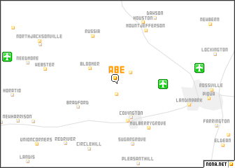 map of Abe