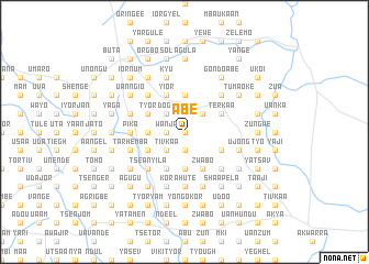 map of Abe