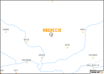 map of Abgaccio