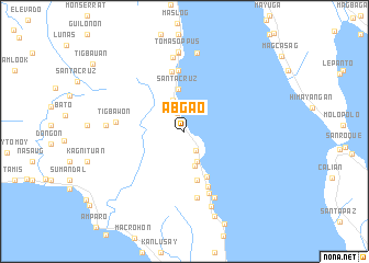 map of Abgao