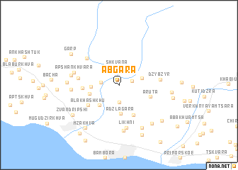 map of Abgara