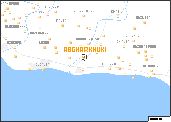 map of Abgharkhukʼi