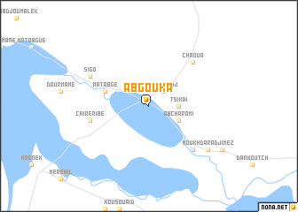 map of Ab Gouka